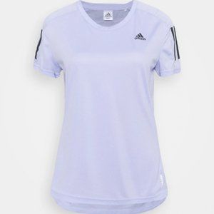 adidas OWN THE RUN TEE - Violet Tone Color, Size M